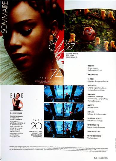 ELLE France Inhaltsverzeichnis
