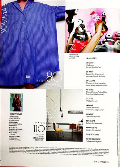 ELLE France Inhaltsverzeichnis