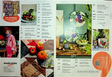 Marie Claire Idées Inhaltsverzeichnis