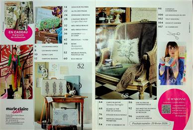 Marie Claire Idées Inhaltsverzeichnis