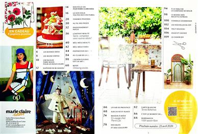 Marie Claire Idées Inhaltsverzeichnis