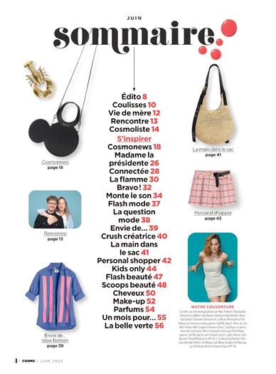 Cosmopolitan (F) Inhaltsverzeichnis