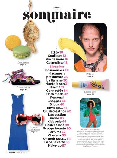 Cosmopolitan (F) Inhaltsverzeichnis