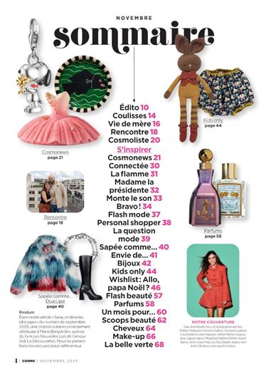 Cosmopolitan (F) Inhaltsverzeichnis