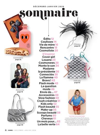 Cosmopolitan (F) Inhaltsverzeichnis