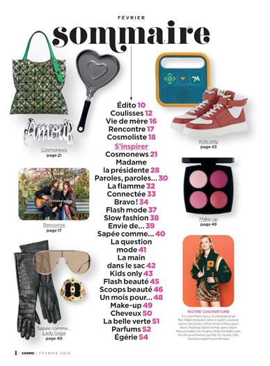 Cosmopolitan (F) Inhaltsverzeichnis