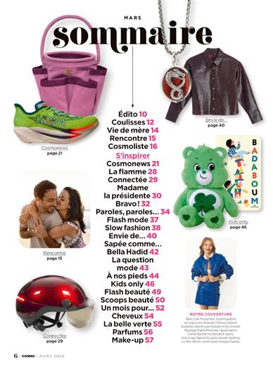 Cosmopolitan (F) Inhaltsverzeichnis