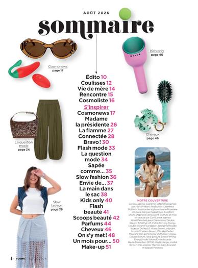Cosmopolitan (F) Inhaltsverzeichnis