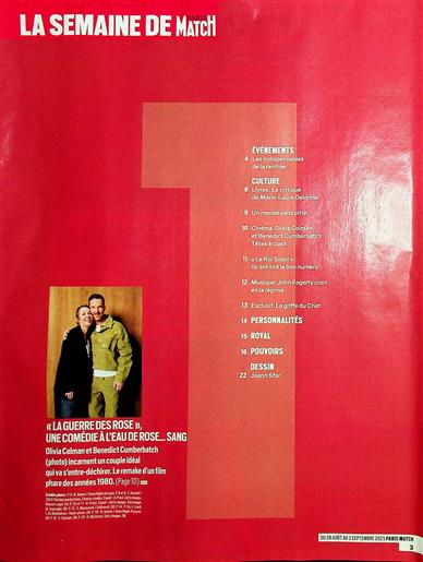 Paris Match Inhaltsverzeichnis