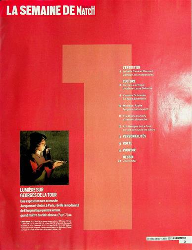 Paris Match Inhaltsverzeichnis
