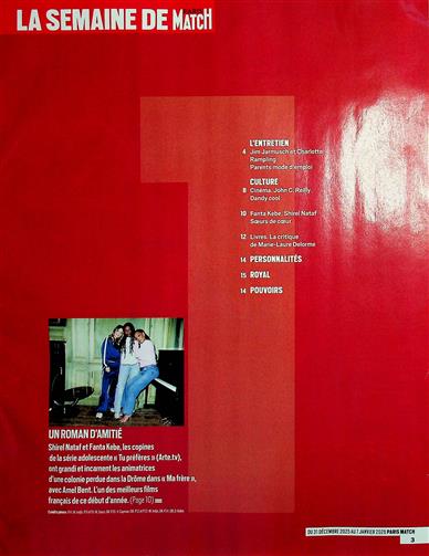 Paris Match Inhaltsverzeichnis