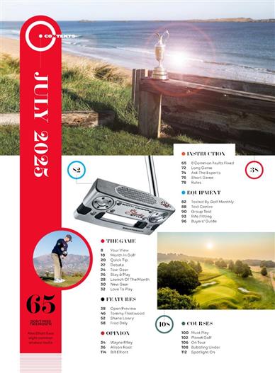 Golf Monthly (US) Inhaltsverzeichnis