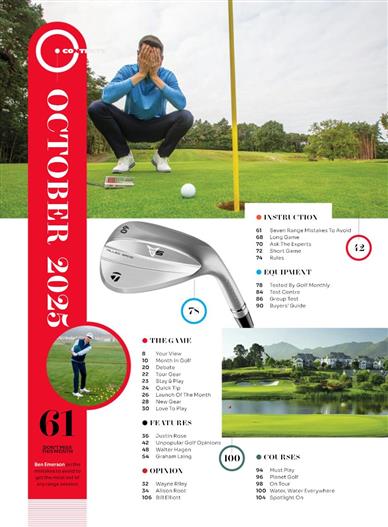 Golf Monthly (US) Inhaltsverzeichnis