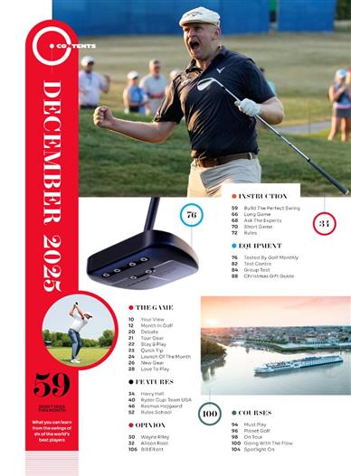 Golf Monthly (US) Inhaltsverzeichnis