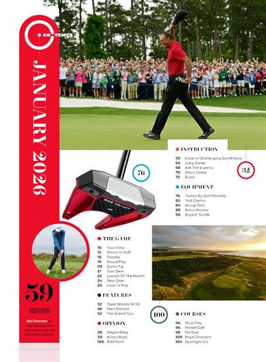 Golf Monthly (US) Inhaltsverzeichnis