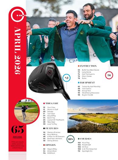 Golf Monthly (US) Inhaltsverzeichnis