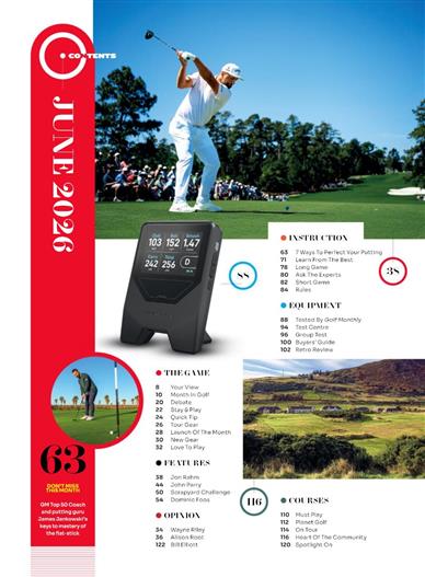 Golf Monthly (US) Inhaltsverzeichnis