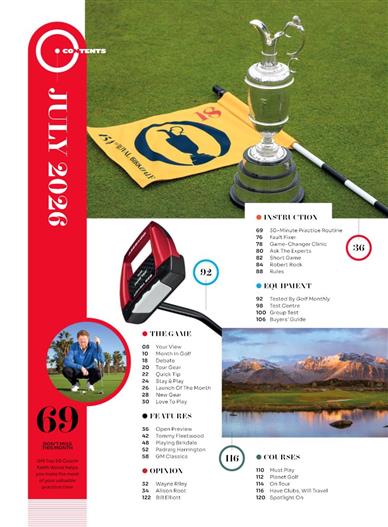 Golf Monthly (US) Inhaltsverzeichnis