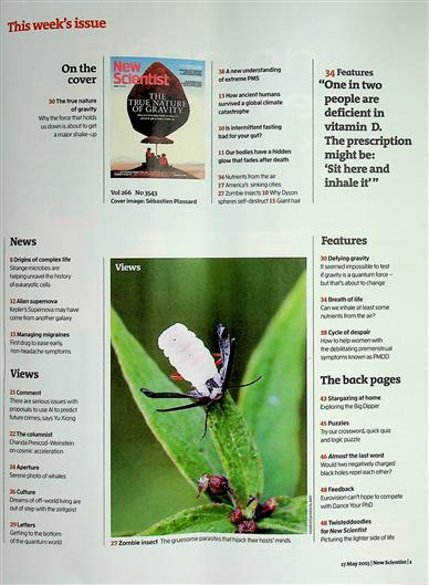 New Scientist England Inhaltsverzeichnis