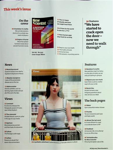 New Scientist England Inhaltsverzeichnis