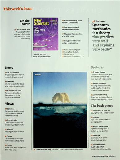 New Scientist England Inhaltsverzeichnis