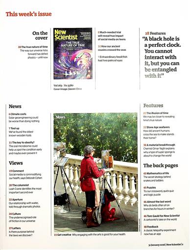 New Scientist England Inhaltsverzeichnis