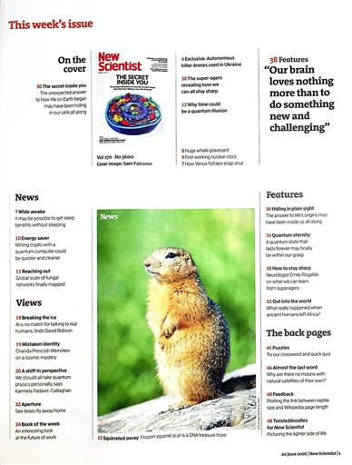 New Scientist England Inhaltsverzeichnis