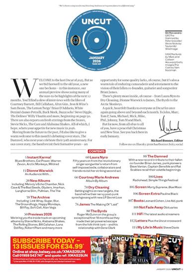 Uncut (UK) Inhaltsverzeichnis