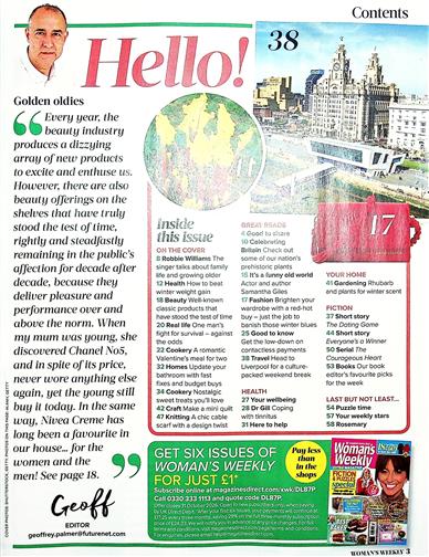 Woman's Weekly (UK) Inhaltsverzeichnis