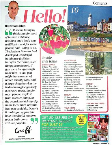 Woman's Weekly (UK) Inhaltsverzeichnis