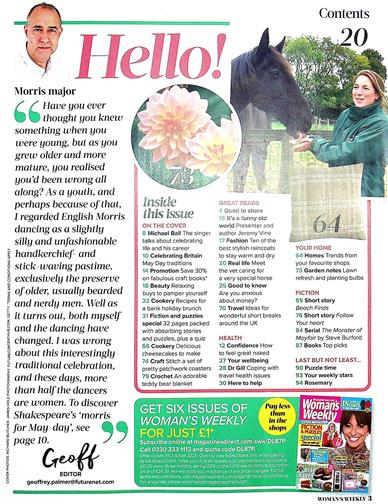 Woman's Weekly (UK) Inhaltsverzeichnis