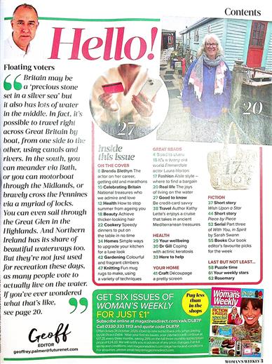 Woman's Weekly (UK) Inhaltsverzeichnis