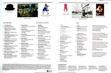 Spectator Inhaltsverzeichnis