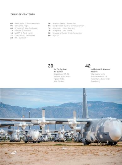 Flying Inhaltsverzeichnis