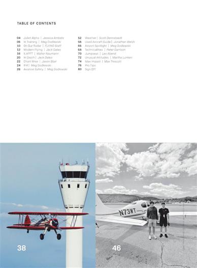 Flying Inhaltsverzeichnis