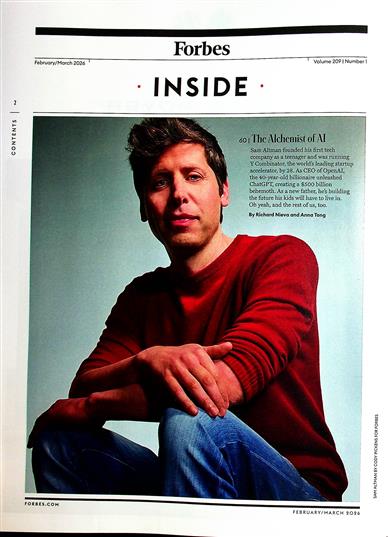 Forbes Specials Inhaltsverzeichnis