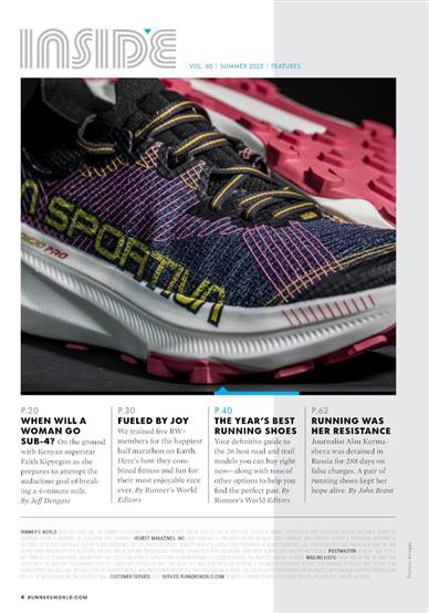 Runner's World (US) Inhaltsverzeichnis