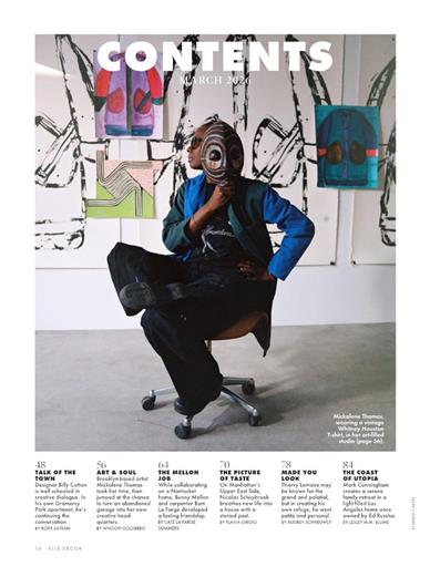 Elle Decor (US) Inhaltsverzeichnis