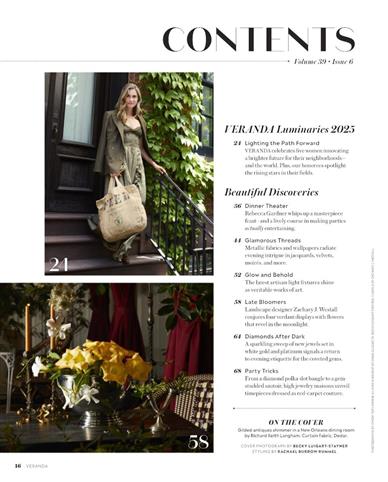 Veranda Inhaltsverzeichnis