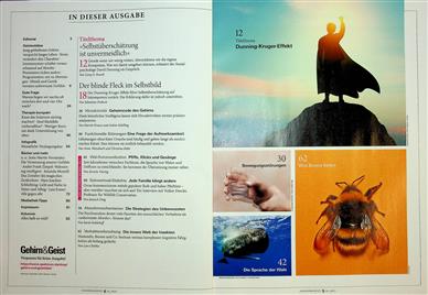 Gehirn & Geist Inhaltsverzeichnis