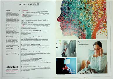 Gehirn & Geist Inhaltsverzeichnis