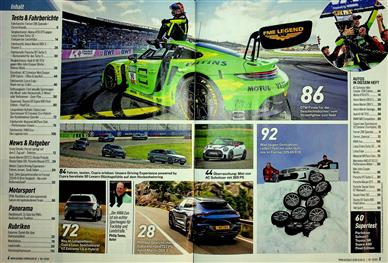 Auto Bild sportscars Inhaltsverzeichnis