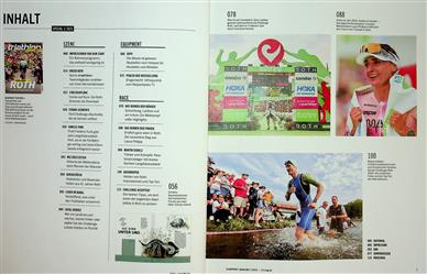 Triathlon Special Challenge Roth 2025 Inhaltsverzeichnis