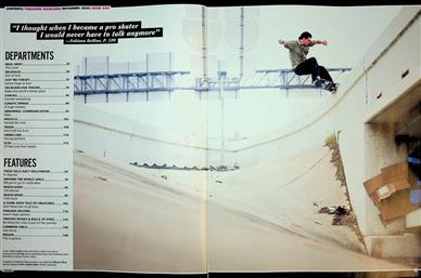 Thrasher Inhaltsverzeichnis