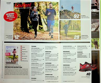 Aktiv Laufen Inhaltsverzeichnis