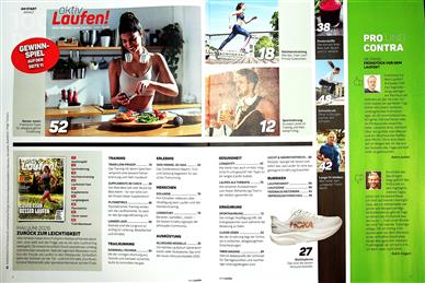 Aktiv Laufen Inhaltsverzeichnis