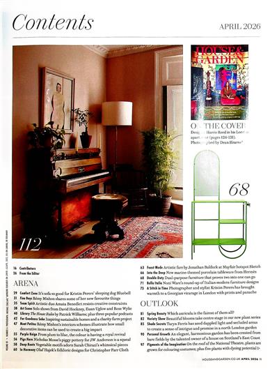 House & Garden (UK) Inhaltsverzeichnis
