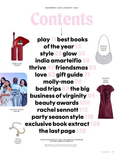 Cosmopolitan (UK) Inhaltsverzeichnis