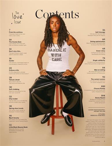 Cosmopolitan (UK) Inhaltsverzeichnis