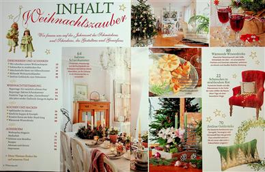 Wohnen & Garten Weihnachtszauber 2025 Inhaltsverzeichnis